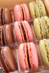 colorful macaroons