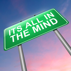 All in the mind.