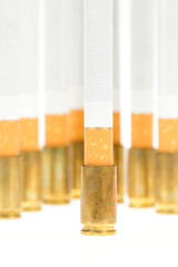 New cigarette like a bullet