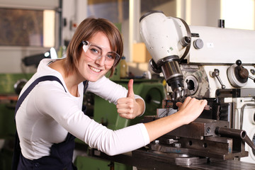 Fräsarbeit