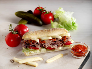 et döner sandviç