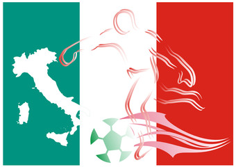 Fußball WM - 2014 - in Brasilien mit Italien
