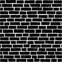 Ancient brick wall vector background