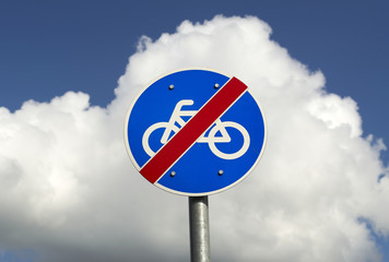 Bicycle road is over