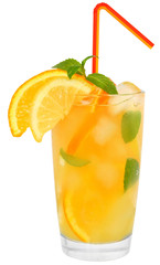 Tangerine and lemon juice
