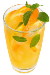 Tangerine and lemon juice