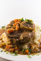 White osso buco meal