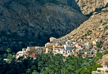 A mountain village , sultanate Oman