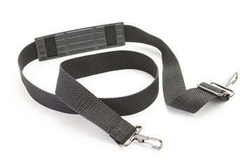 Black strap for a small pouch