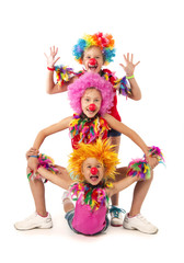 Funny clowns