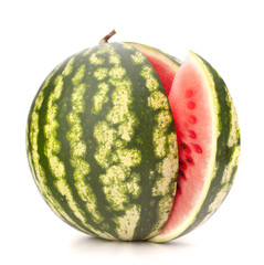Sliced ripe watermelon