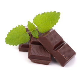 Chocolate bars stack