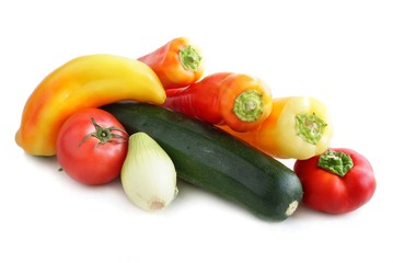 Fototapeta na wymiar multicolor vegetable