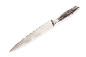 Carving knife isolated on white