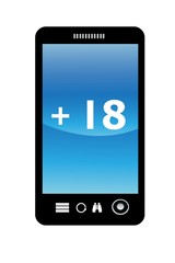 Contenu pour adultes sur un téléphone portable