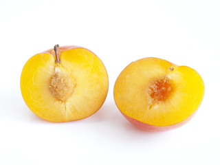 red plums