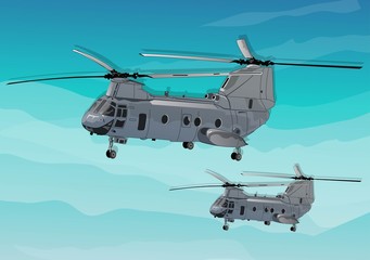 Helikopter der Armee