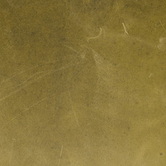 Green leather