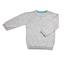 Children's wear - shirt isolated over white background