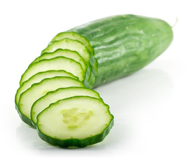 Cucumber and slices