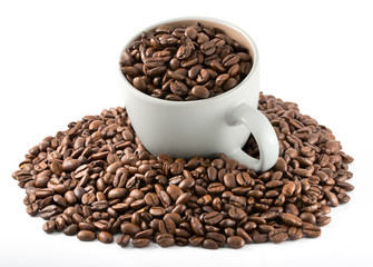 cup and coffee