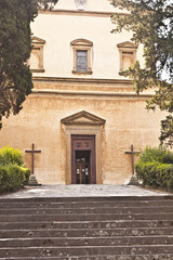 Fototapeta na wymiar Kościół San Salvatore al Monte we Florencji, Włochy.