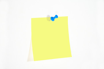 Post it weiss freigestellt