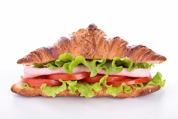 sandwich isolated on white