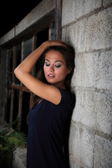 portrait of a beautiful girl