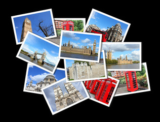 London postcards