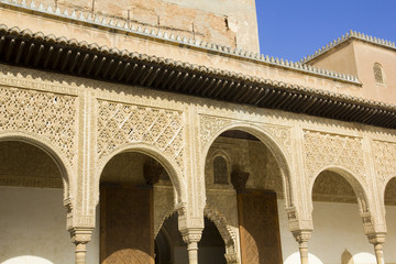 Patio of Arrayanes of Alhambra, Granada, Spain
