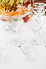 Wedding table setting