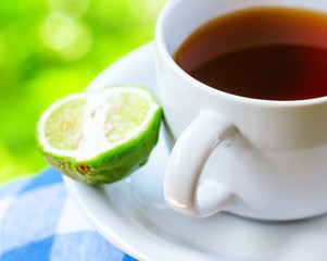 Earl Grey tea with bergamot