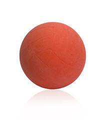 Orange color handball ball the indoor and outdoor sport tool