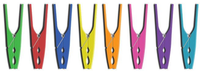 Cloth clip - clothespin