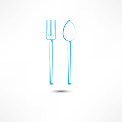 fork and spoon icon
