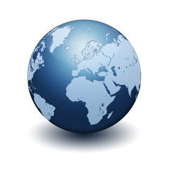 3D Globe Globus Weltkugel Weltkarte World Map Erde Earth Globus