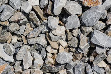 Pile of stones as a pattern