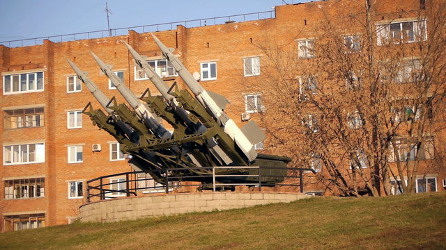 Surface-to-Air Missile System at Military Museum