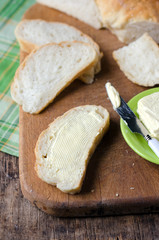 Bread and butter for Breakfast