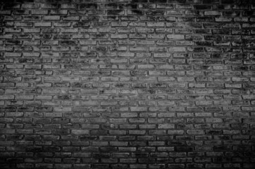 Fototapeta na wymiar black brick wall