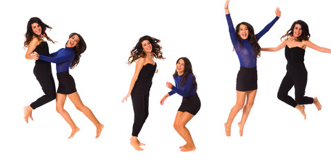 Pretty girls having fun