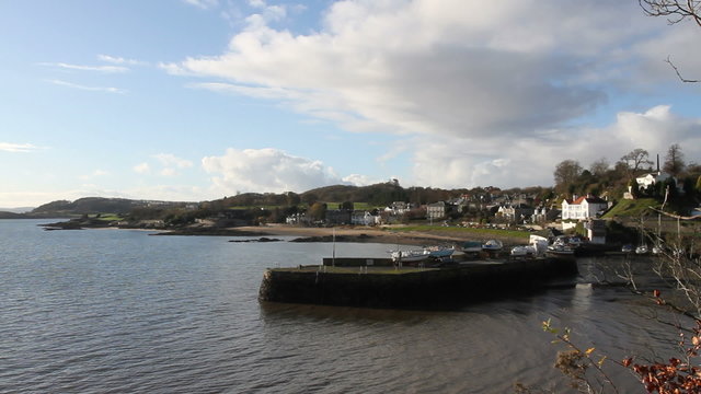 Aberdour waterfront Fife Scotland