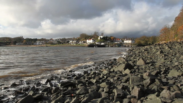 Aberdour waterfront Fife Scotland