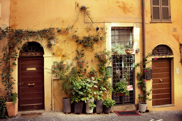 Fototapeta na wymiar Stary włoski street