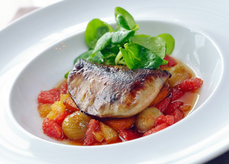 Foie gras fried