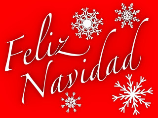 feliz navidad sign