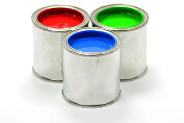 Tins of Paint