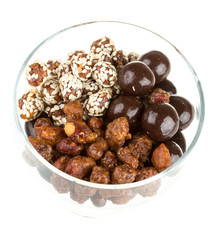 Chocolate covered nuts