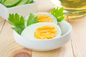Boiled eggs